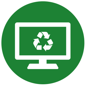 TV Recycling Icon